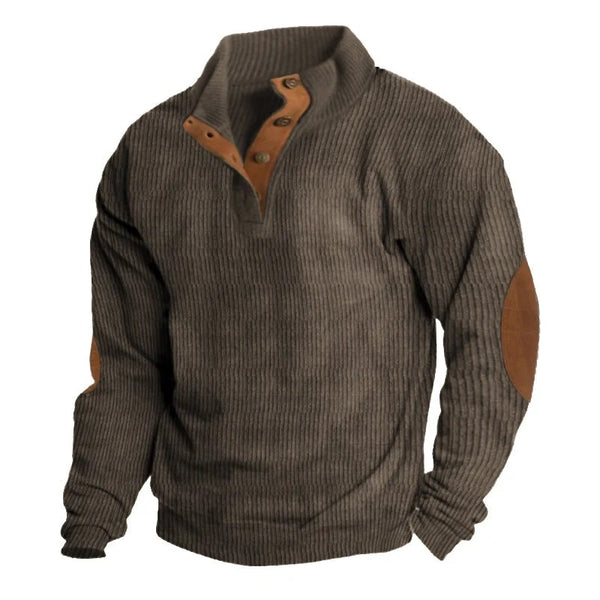 Premium Ribbed Quarter-Zip Sweater